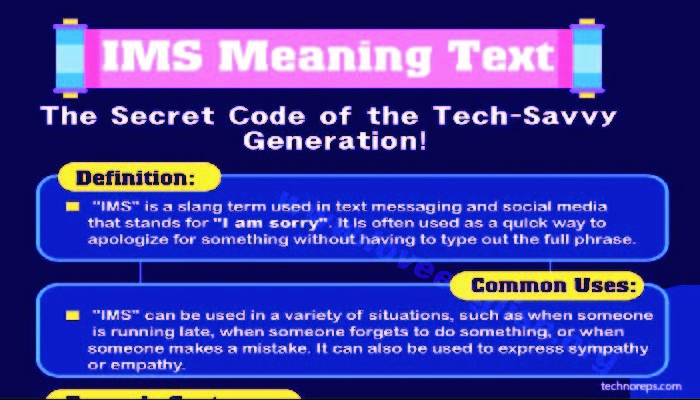 Decoding the Digital Language What Does IMS Mean in Texting