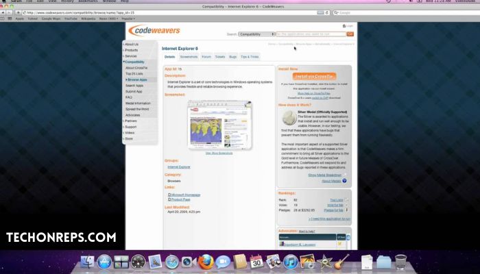 How Crossover Mac Internet Explorer Capability