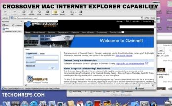 crossover mac internet explorer capability