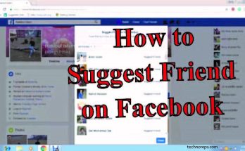 how to suggest a friend on fb