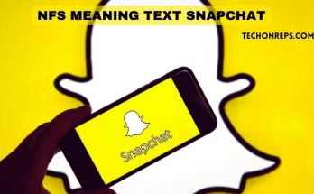 nfs meaning text snapchat