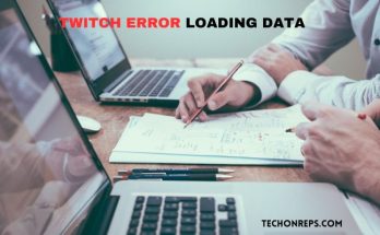 twitch error loading data