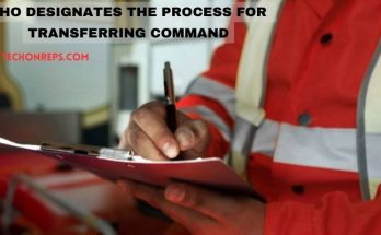 who designates the process for transferring command